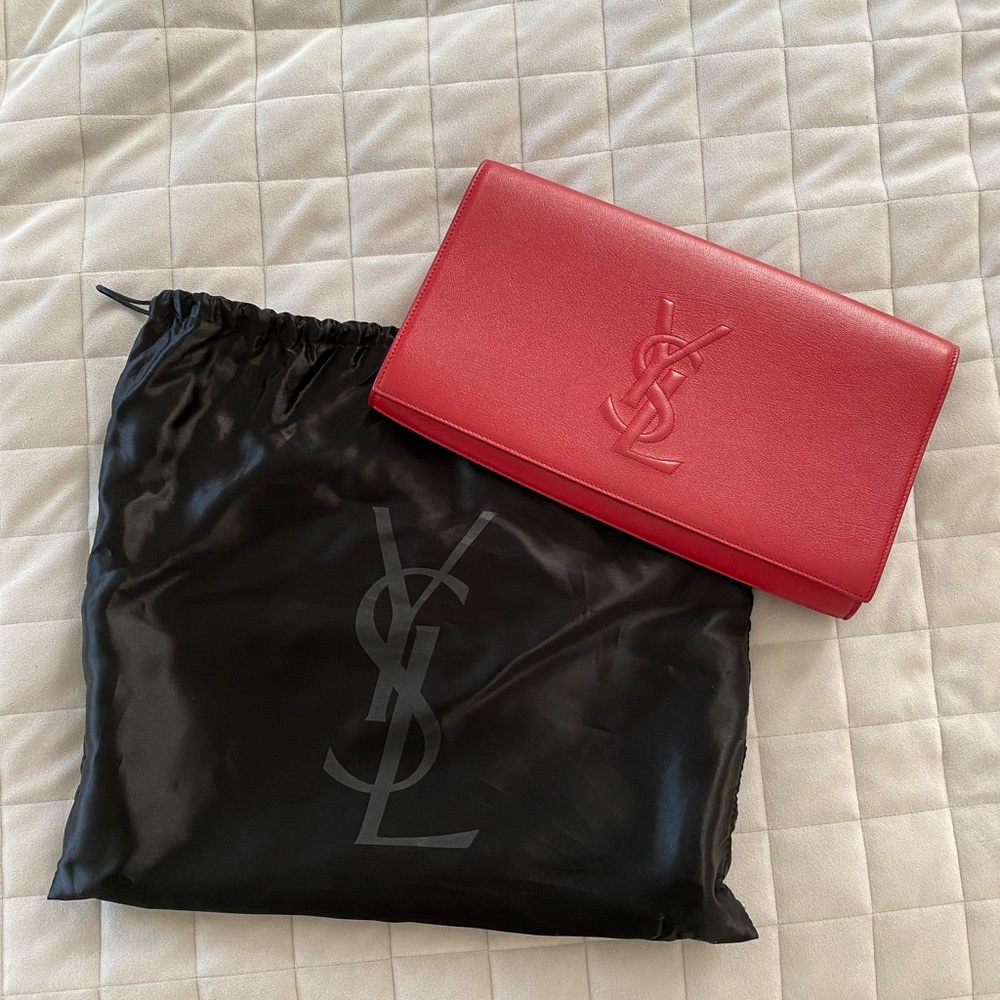 Authentic YSL clutch